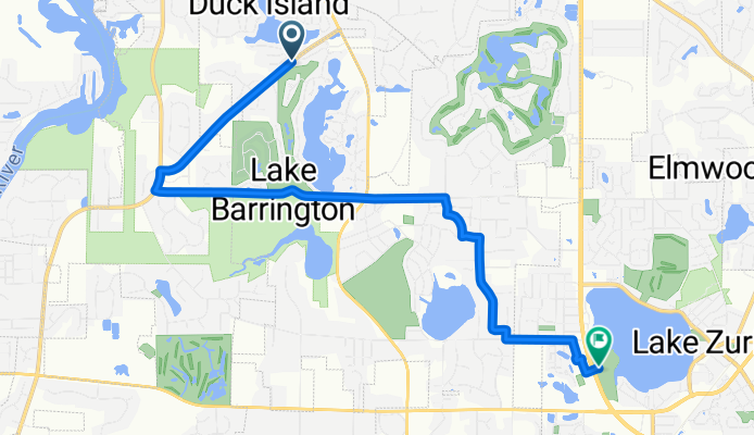 N Kelsey Rd, Lake Barrington to S Rand Rd, Lake Zurich