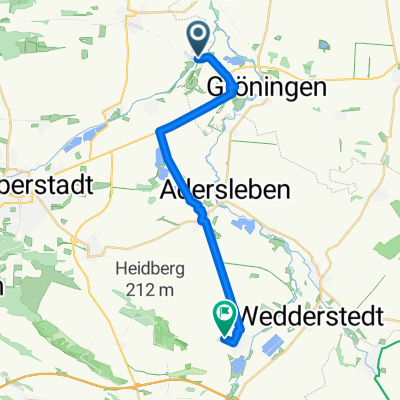 Fliederweg, Schwanebeck nach Bahnstraße, Ditfurt