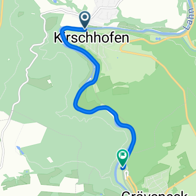 Odersbach to Graveneck (Lahnradweg)