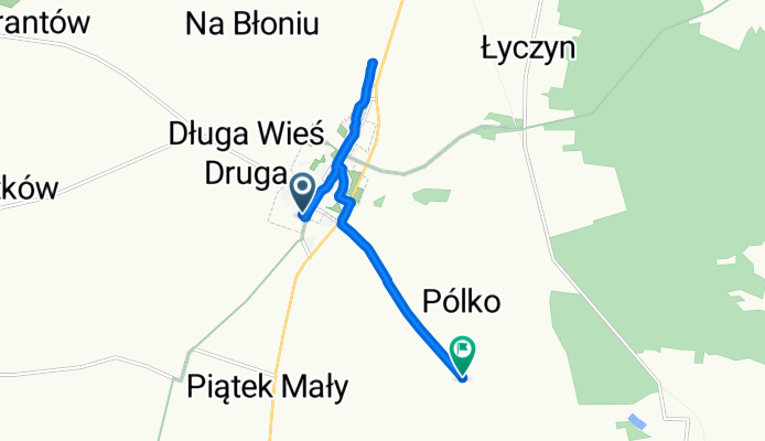 Wiśniowa, Stawiszyn do Złotniki Małe-Kolonia, Stawiszyn