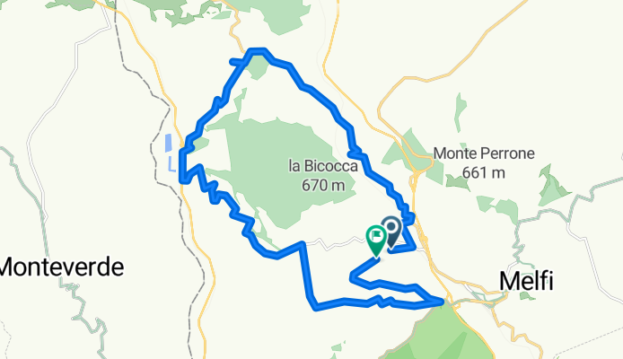 Via Pratilamia, Melfi a Via Pratilamia, Melfi