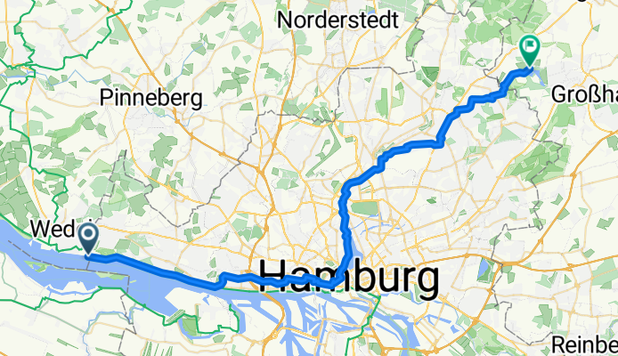 Von Wedel bis Ammersbek
