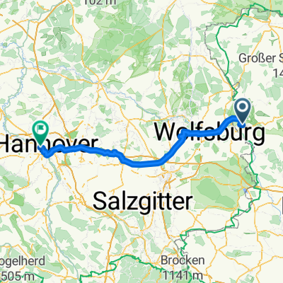 Von Oebisfelde-Weferlingen bis Hannover