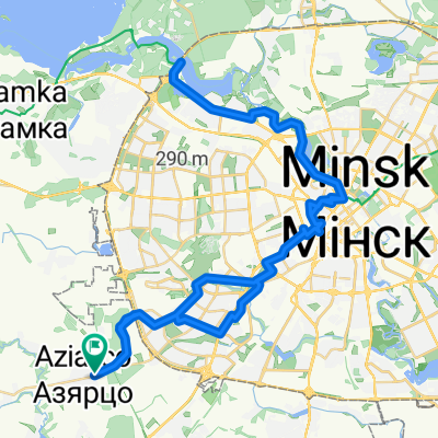 От улица Полесская до улица Полесская