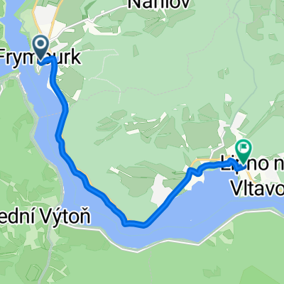 Frymburk do Lipno nad Vltavou
