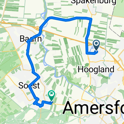 Waterscheerling, Amersfoort naar Birkstraat, Soest