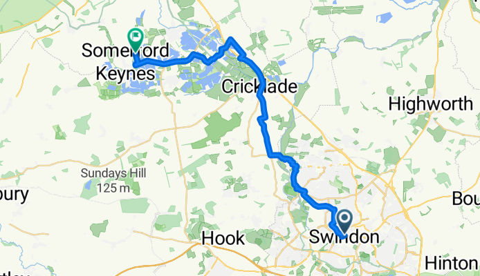 Fleet Street nach Spratsgate Lane