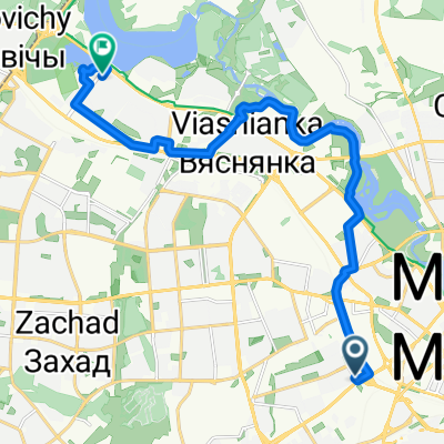 улица Розы Люксембург, Минск до проспект Победителей, Минск