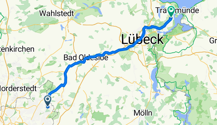 Von Hamburg bis Lübeck