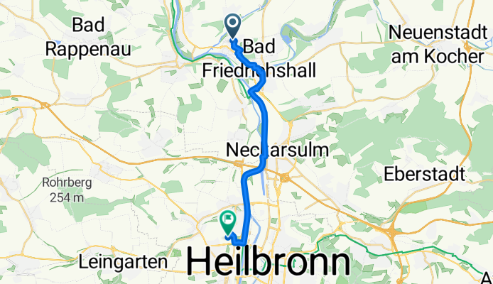 Königsberger Straße nach Am Gesundbrunnen