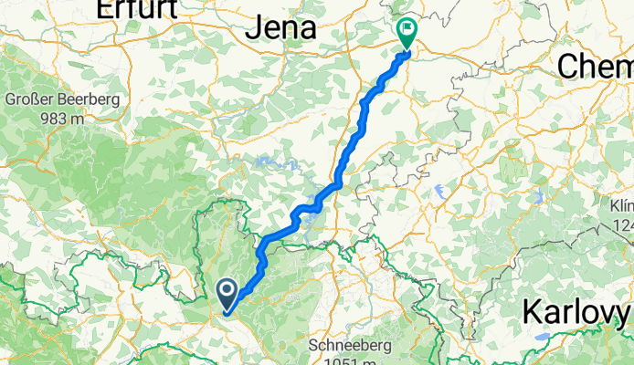 Marktrodach - Gera