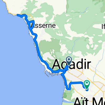 De Hopital Hassan à Avenue Laayoune