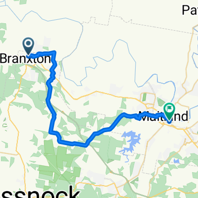 Maitland St, Branxton to High St, Maitland