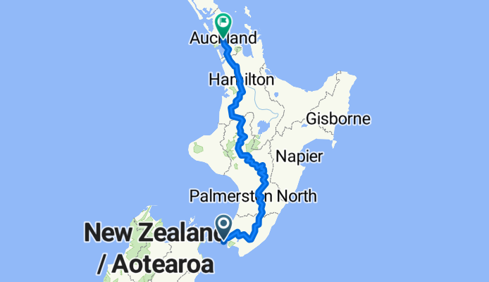 Victoria St, Wellington to Auckland CBD, Auckland