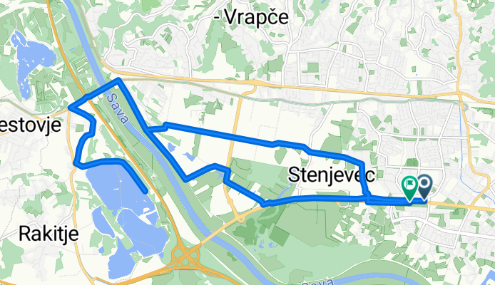 Špansko - Rakitje - povratak