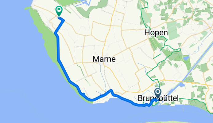 Von Brunsbüttel bis Friedrichskoog