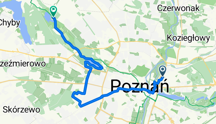 Chlebowa, Poznań do Koszalińska, Poznań