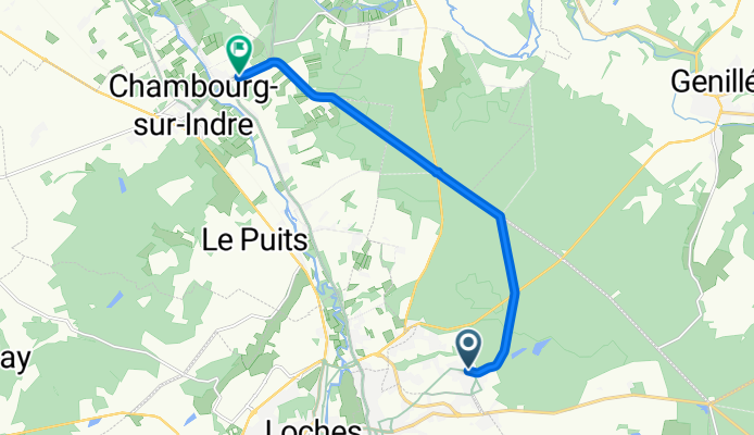 De Impasse des Menous à Rue des Terres À l'Argent
