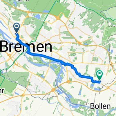 Sankt-Magnus-Straße 46-48 nach Mahndorfer Landstraße 30B