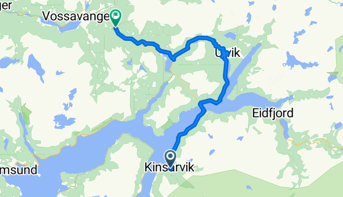 Kinsarvik - Voss