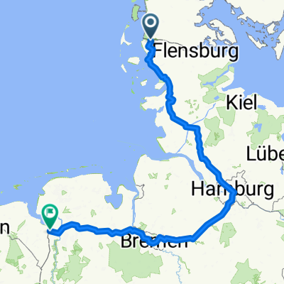 D1 Nordseeküsten-Radweg