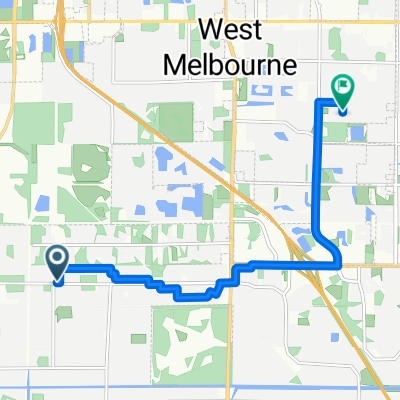 Lamplighter Dr NW, Palm Bay to John Carroll Ln, West Melbourne