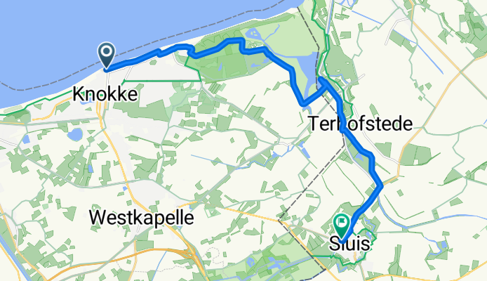 From Knokke-Heist to Sluis
