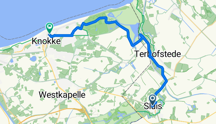 From Knokke-Heist to Sluis