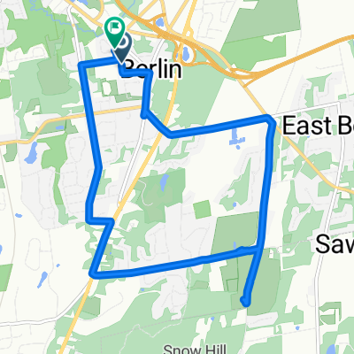 Overhill Dr, Berlin to Overhill Dr, Berlin