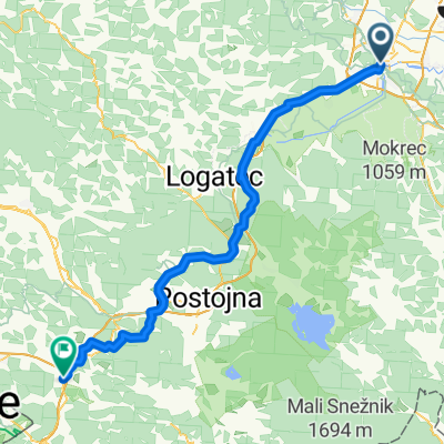 Ljubljana - Divača