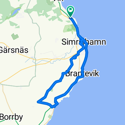 Kråsebovägen, Simrishamn to Skyttehallsvägen, Simrishamn