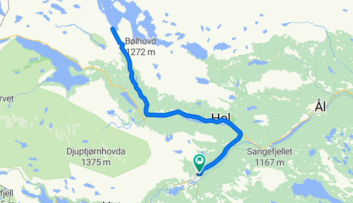 Von Geilo nach Hovet Tag 7