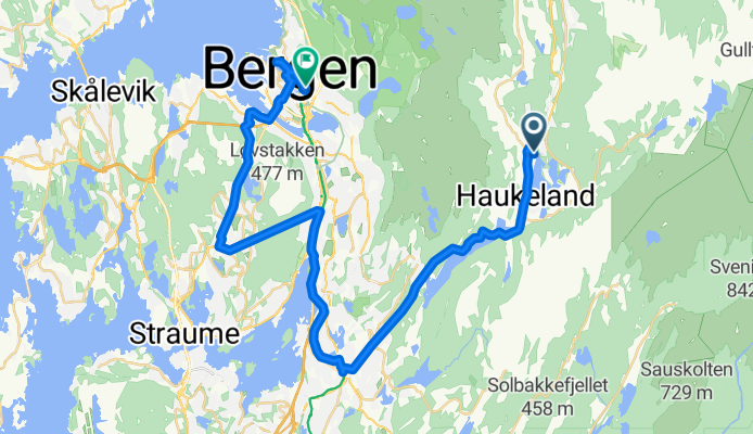 Haukeland nach Bergen Tag 14