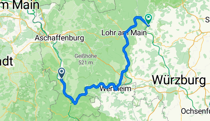 Erlenbach am Main - Gemünden am Main