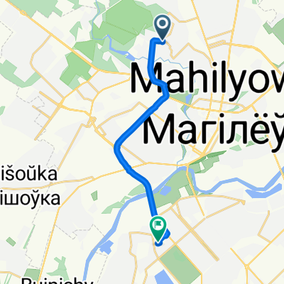 4-й Карабановский переулок, Могилев до улица Симонова, Могилев