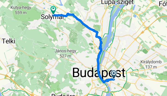 Budapest - Solymár Lidl