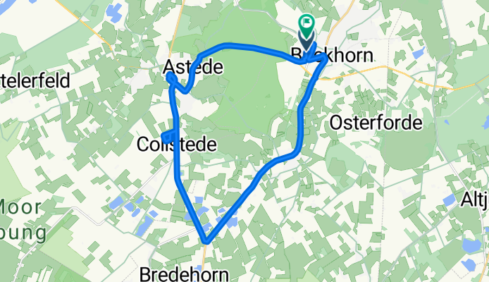 Am Urwald, Bockhorn nach Am Urwald, Bockhorn