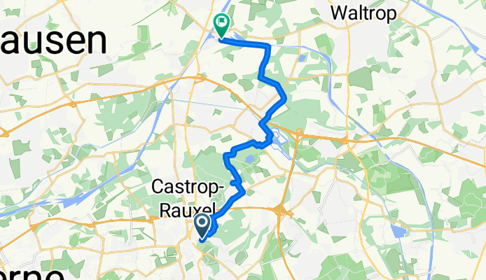 Hochstraße, Castrop-Rauxel nach Am Hebewerk, Waltrop