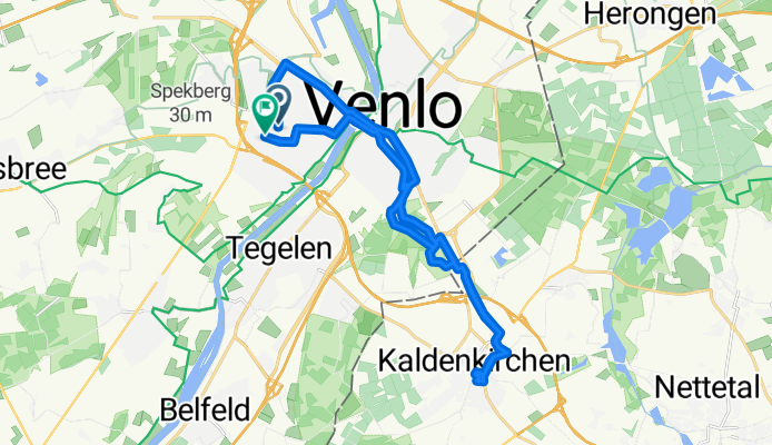 Corneillestraat, Venlo do La Fontainestraat, Venlo