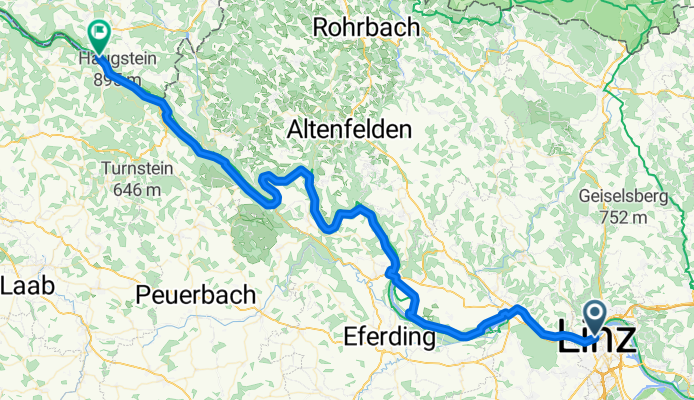 Linz - Pfarrkirchen im Mühlkreis