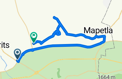 Route from Krokkodildrif Lane