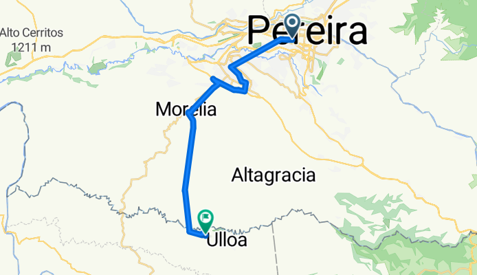 De Carrera # 26B-1 a Vía Sin Nombre