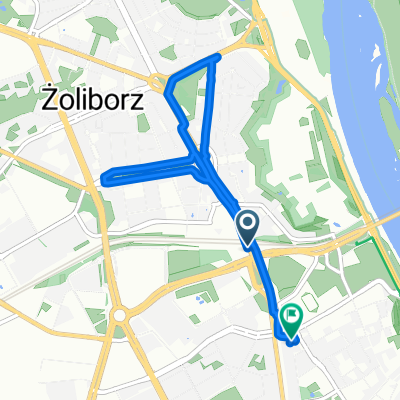 Adama Mickiewicza, Warsaw to Gen W Andersa, Warsaw