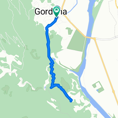 Piazza San Martino, Gordona to Via Fratelli Benefattori di Napoli, Gordona