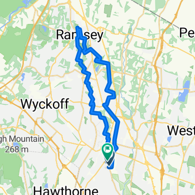 Prospect St, Ridgewood to Prospect St, Ridgewood