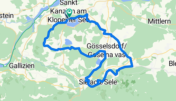 6-Seen Runde:  Für Genussradfahrer und Familien