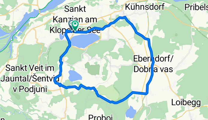 6-Seen Runde:  Für Genussradfahrer und Familien