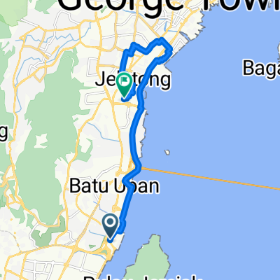 Persiaran Bayan Indah, Bayan Lepas to Thomas Road, Jelutong