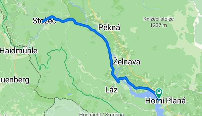 Volarská, Horní Planá do Volarská, Horní Planá