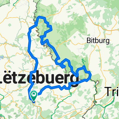 Route de Mersch, Gosseldange à Route de Mersch, Gosseldange